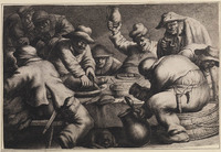 KG 04015
<br/>
Boeren aan de maaltijd
<br/>
<em>Vliet, Johannes Gillisz. van (ca. 1600/1610-1668)</em>